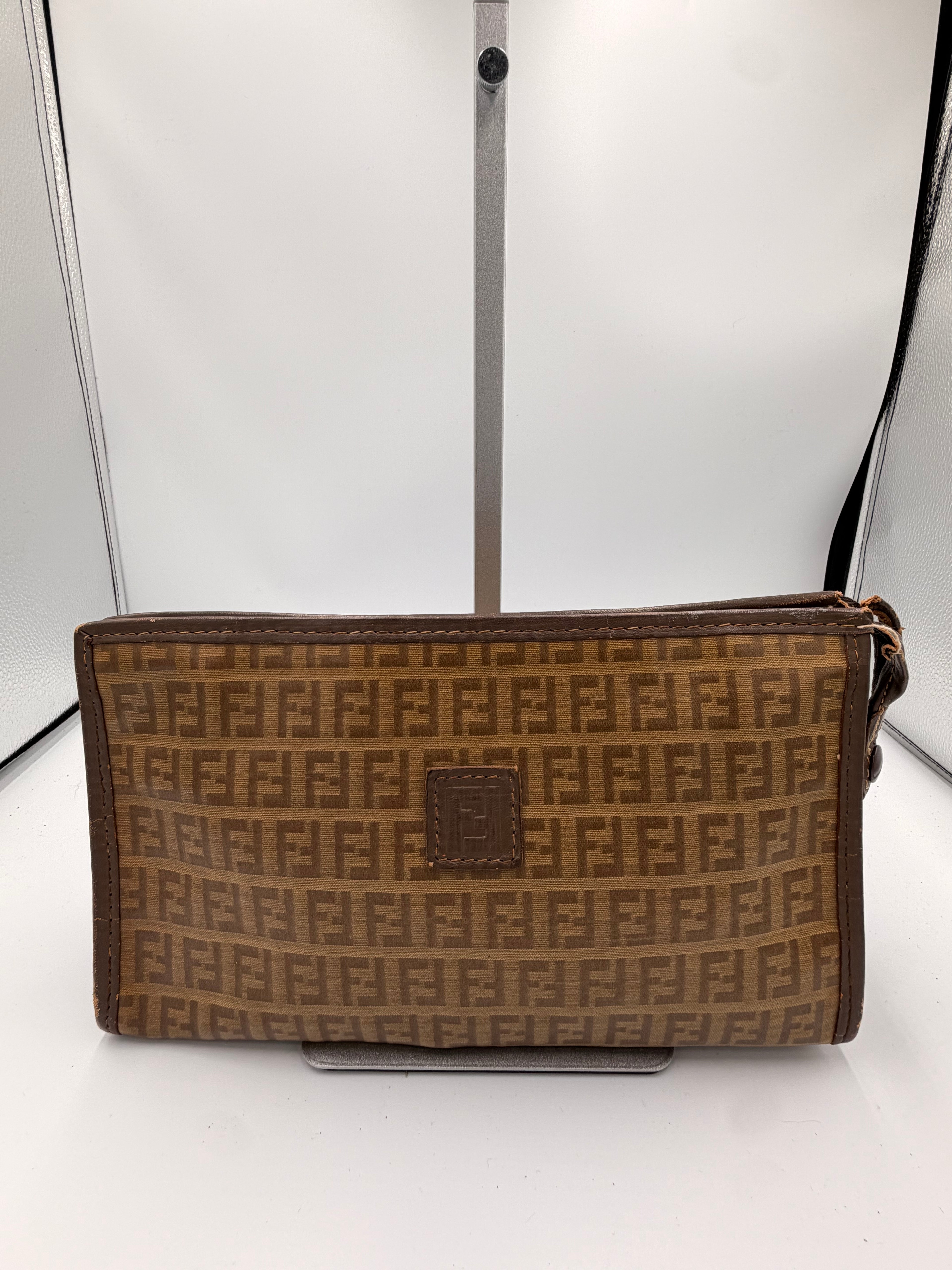 Fendi Zucca Cosmetic Clutch