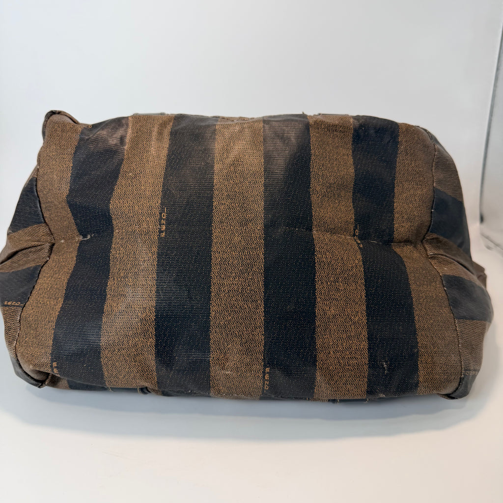 Vintage Fendi Pequin Stripe Tote