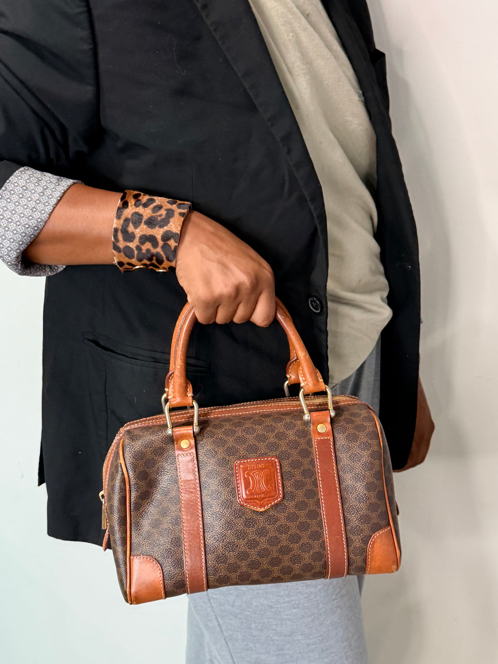 Celine Macadam Boston Bag -25