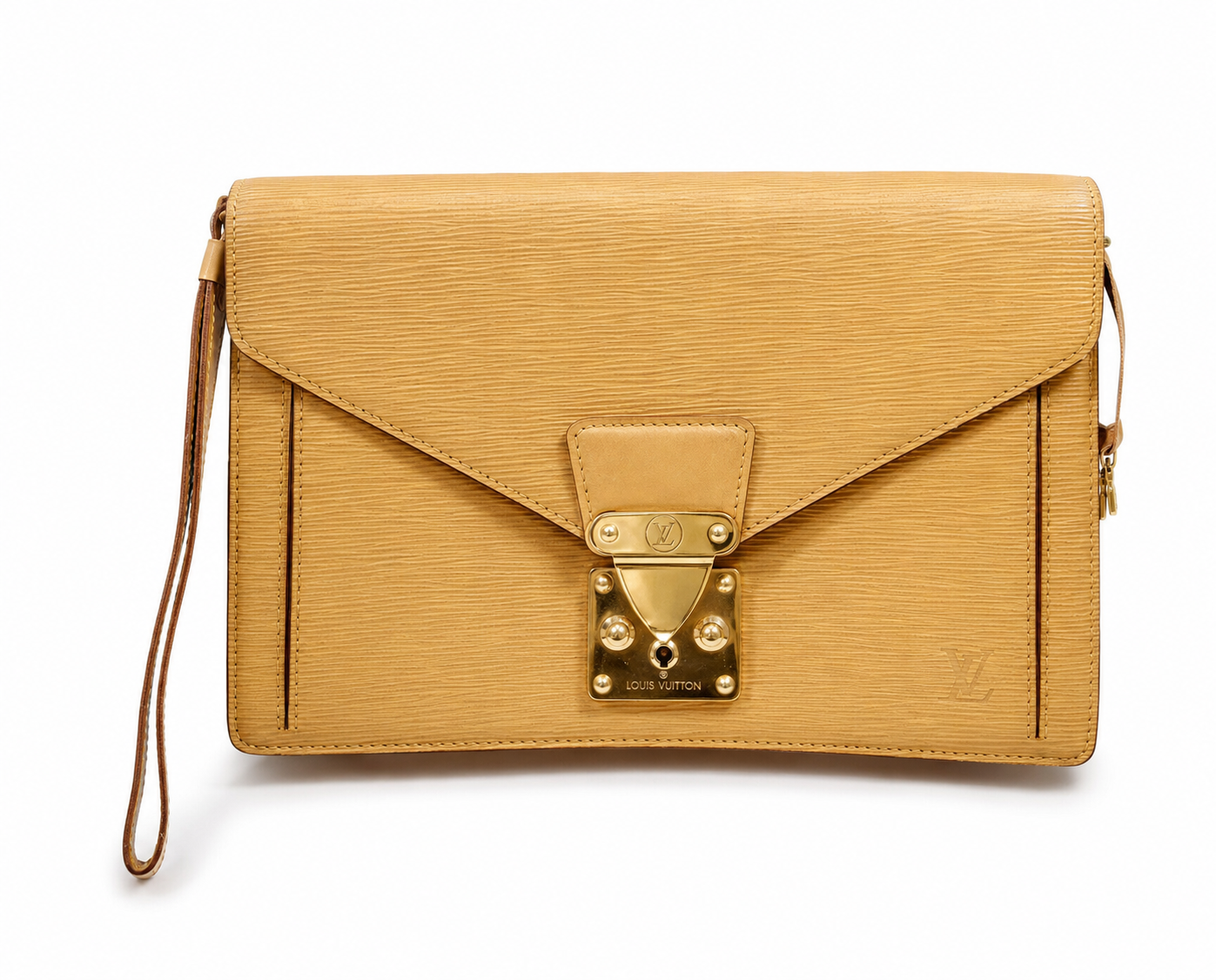 Louis Vuitton Epi Série Dragonne Clutch – Beige