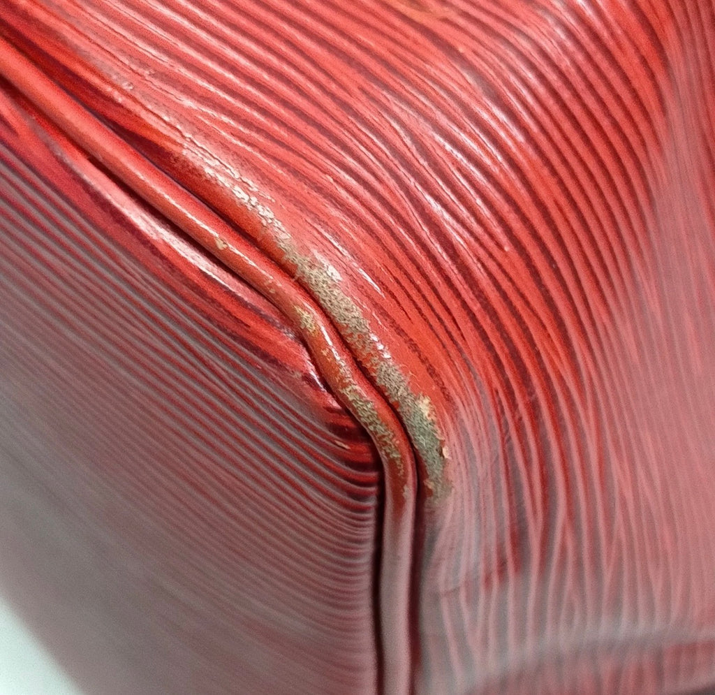 Louis Vuitton Epi Leather Petite Noé Bucket Bag – Red