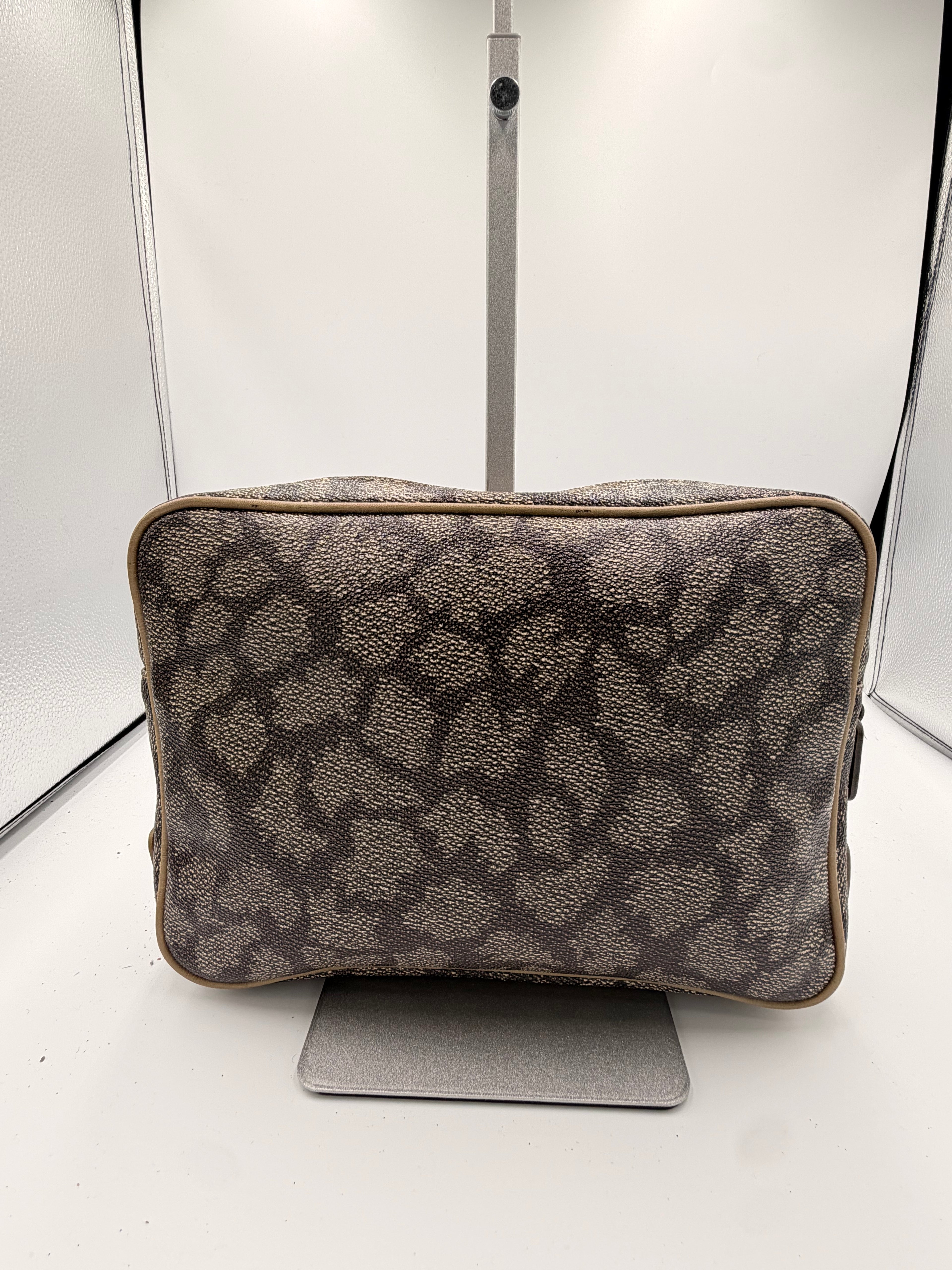 Yves Saint Laurent Monogram Cosmetic Pouch / Clutch