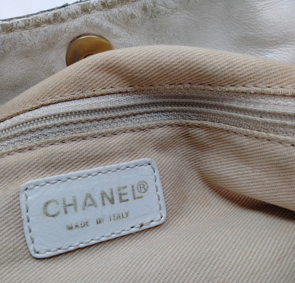 Chanel CC Canvas Chain Shoulder Bag