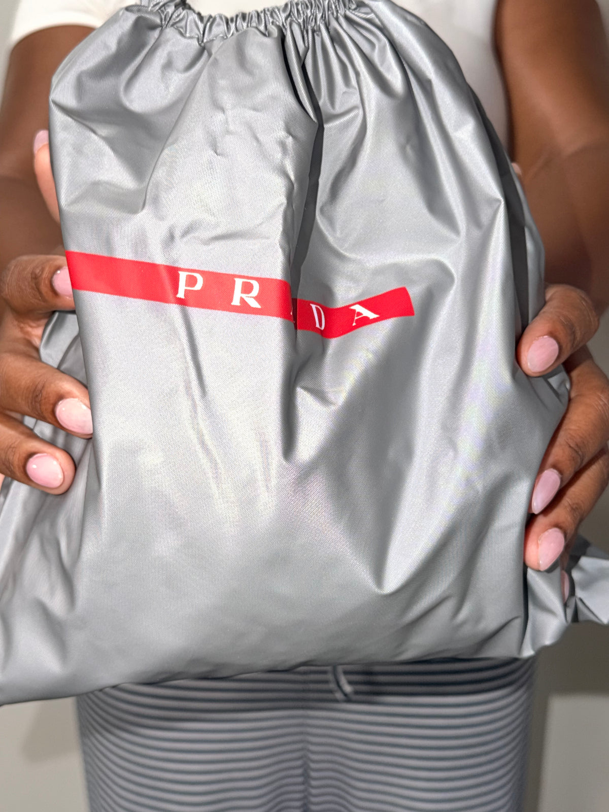 Prada Sport Drawstring Pouch / Bag