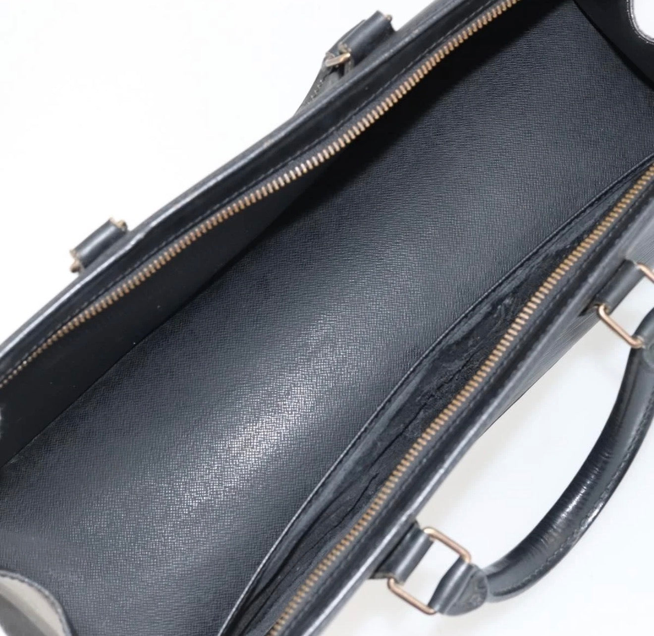 Louis Vuitton Sac Triangle Black Epi