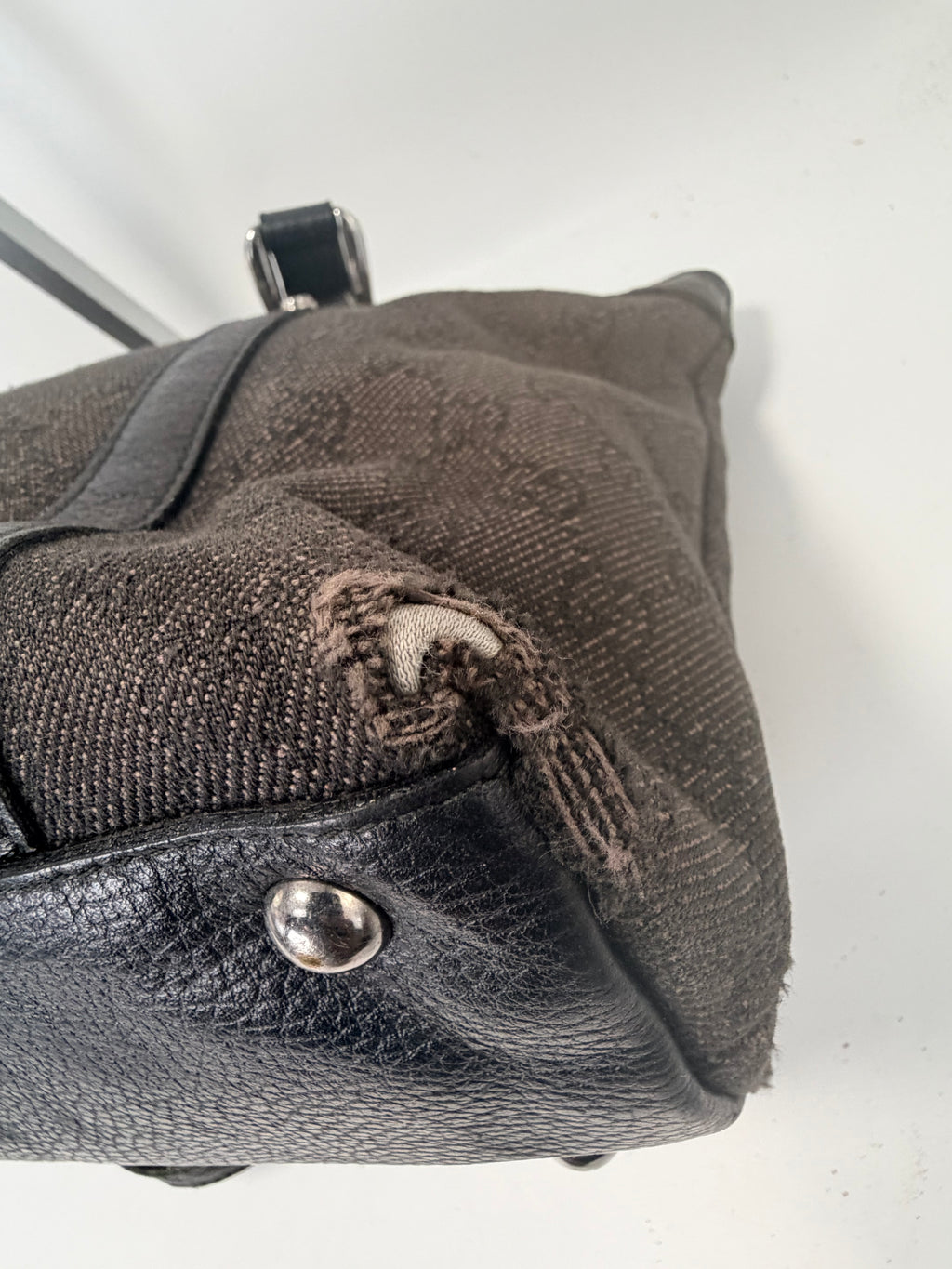 Gucci GG Canvas Shoulder Tote