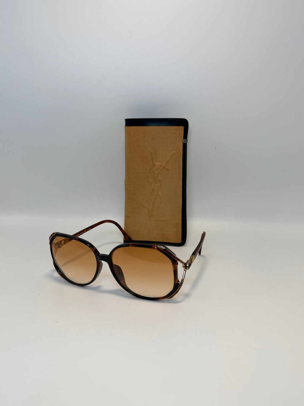 Vintage Yves Saint Laurent (YSL) Sunglasses with Case
