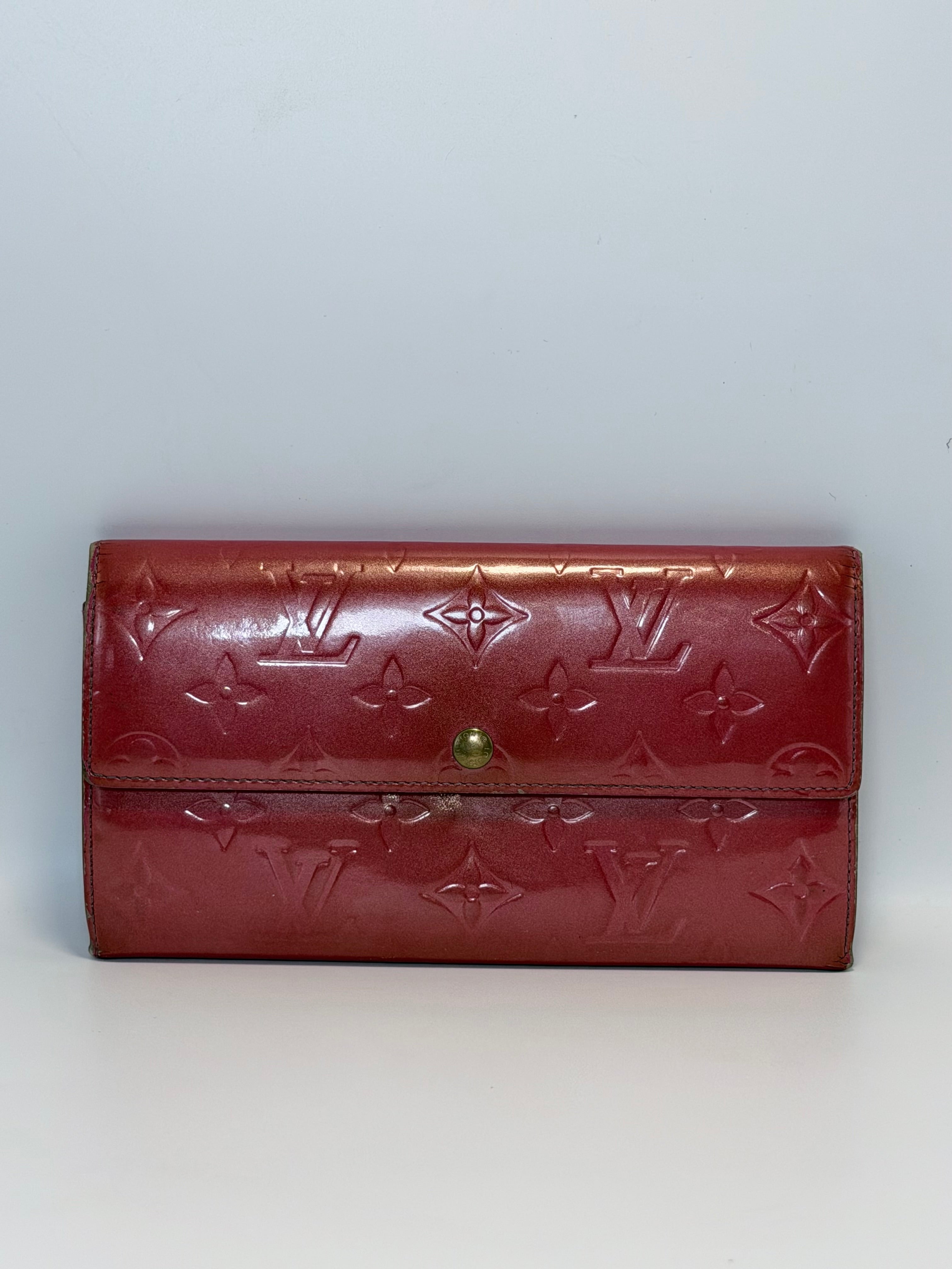 Louis Vuitton Vernis Pink Wallet