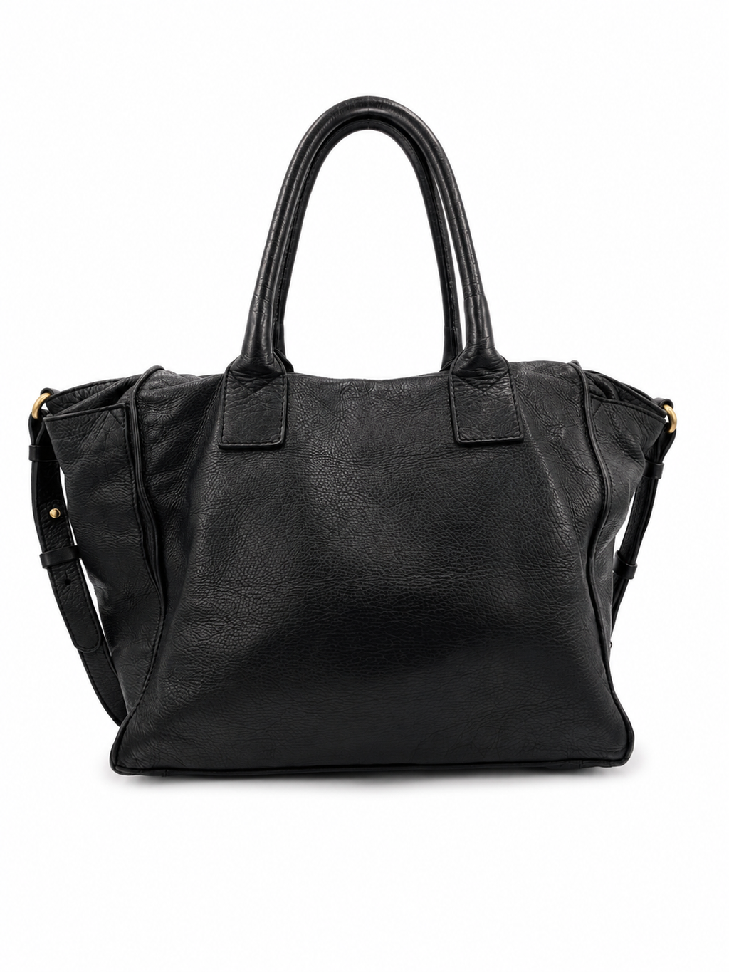 See by Chloé Black Leather Satchel Crossbody Bag