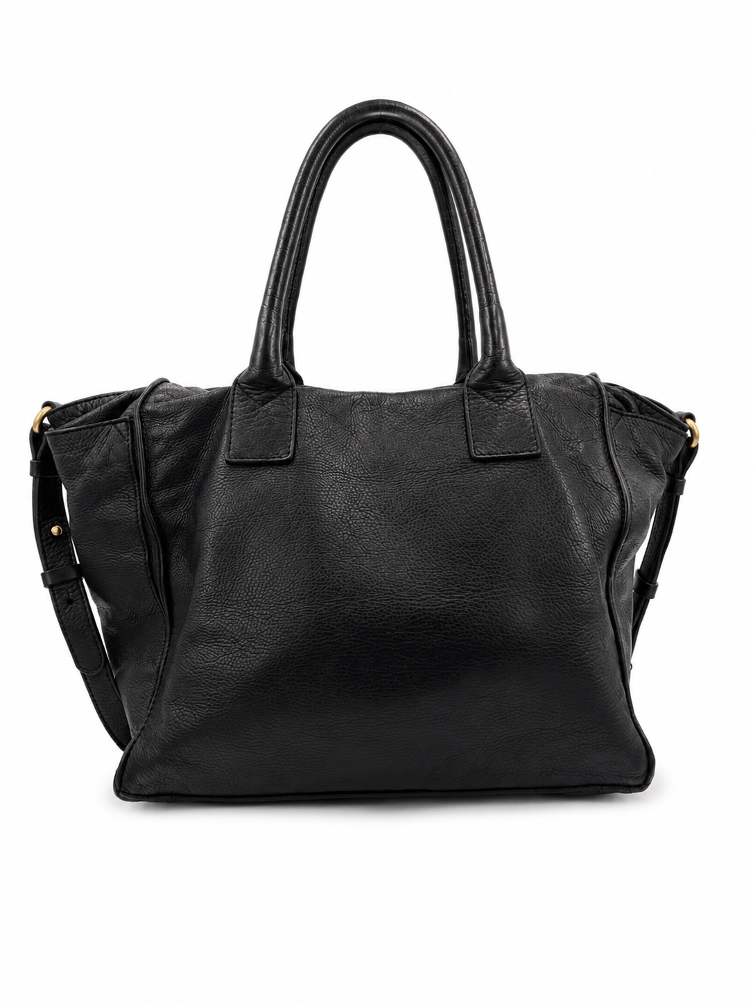 See by Chloé Black Leather Satchel Crossbody Bag