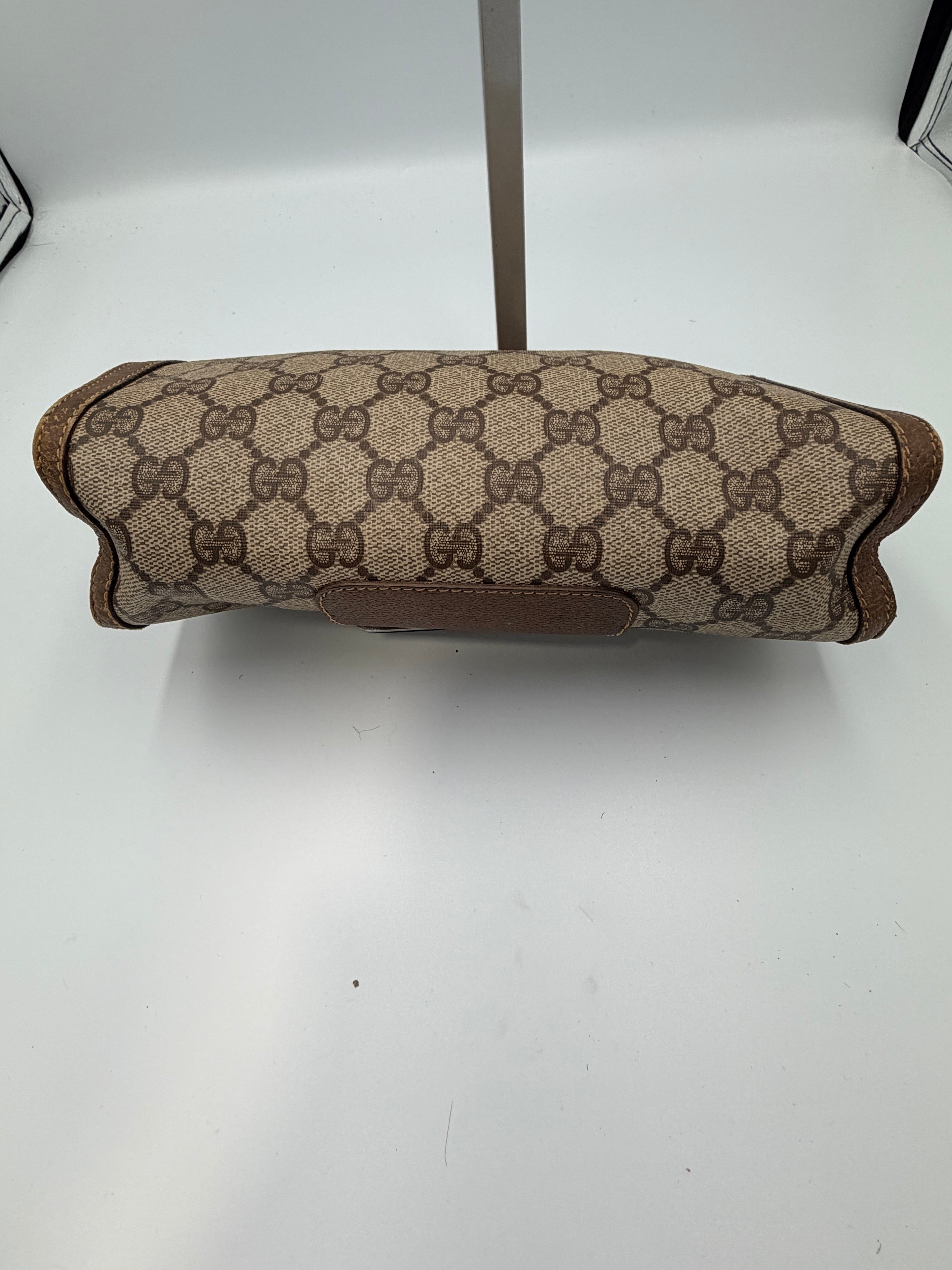 Gucci GG Supreme Web Clutch / Cosmetic Case