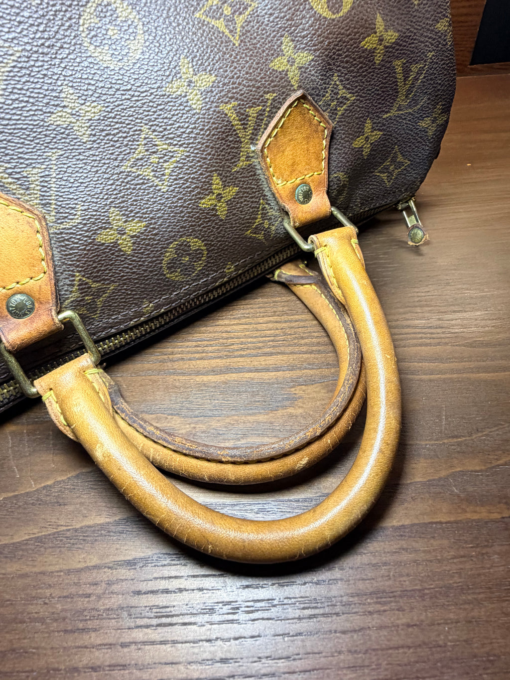Louis Vuitton Monogram Speedy 30 with Lock and Key