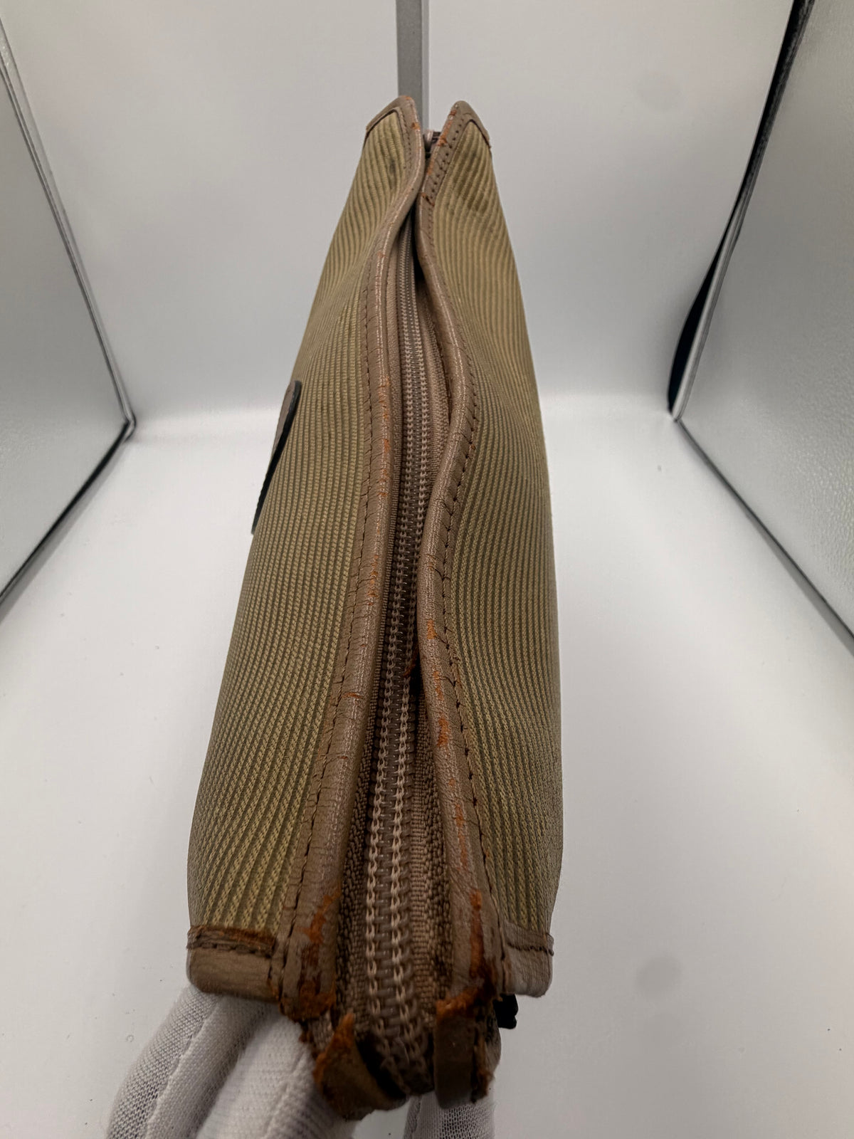 Yves Saint Laurent Canvas Clutch / Pouch