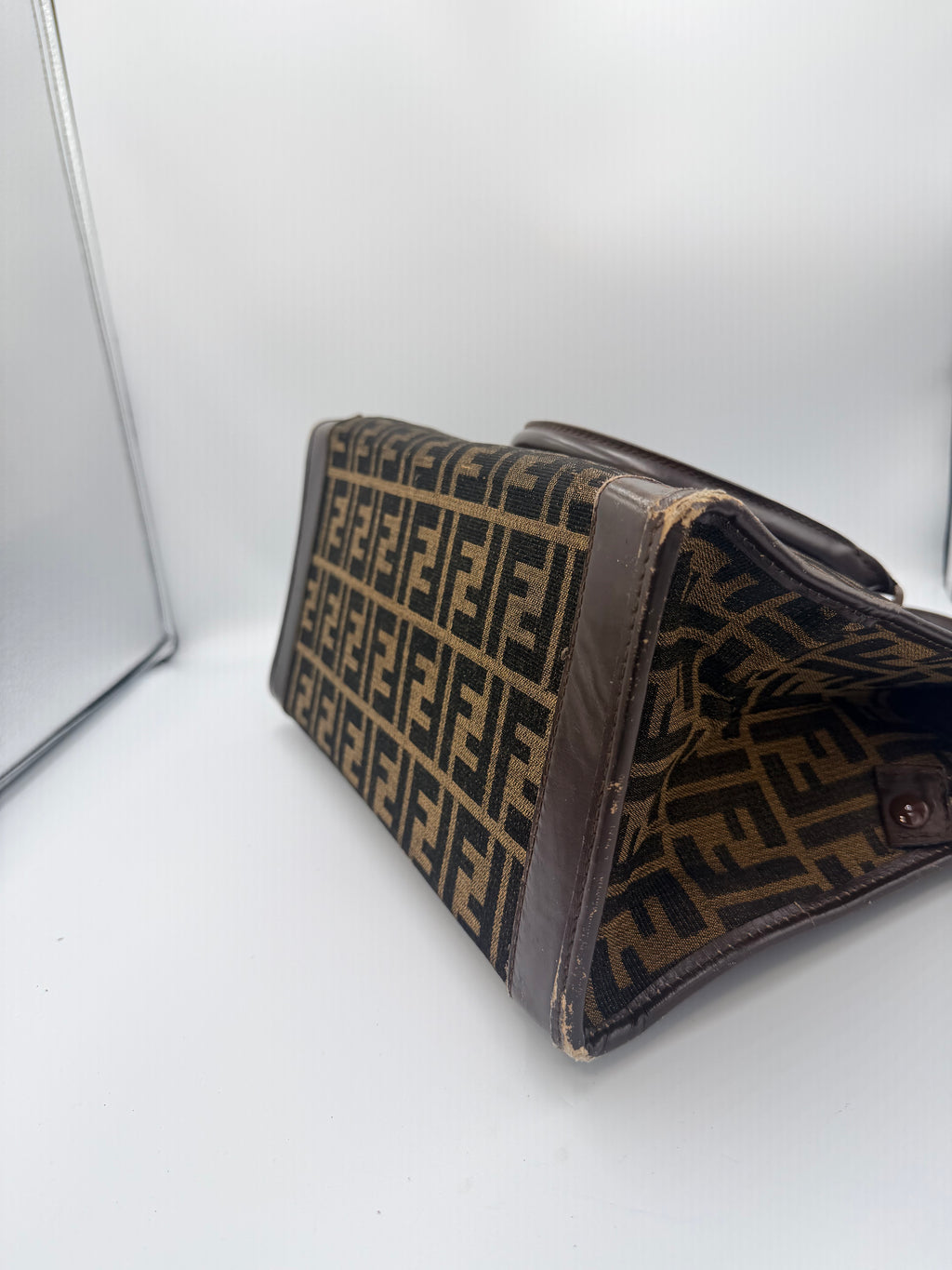 Fendi Zucca Monogram Tote Bag – Brown