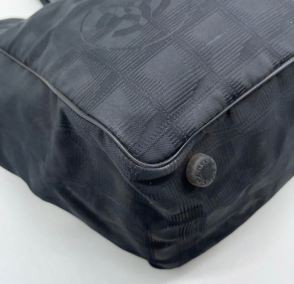 CHANEL Travel Line Tote – Black
