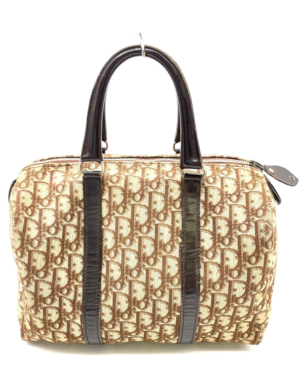 Christian Dior Trotter Monogram Boston Bag – Canvas & Leather