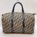 Christian Dior Trotter Boston Bag (Navy)