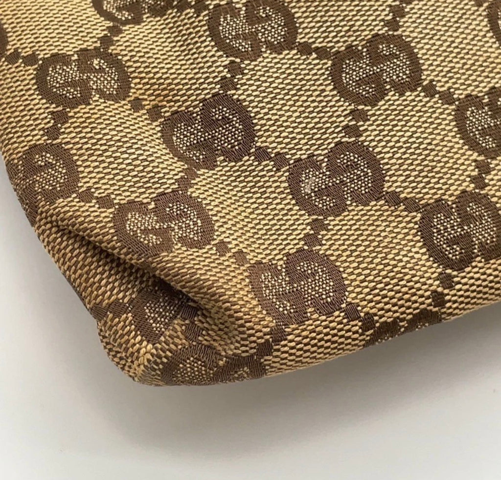 Gucci GG Canvas Waist Bag / Belt Bag (Brown)