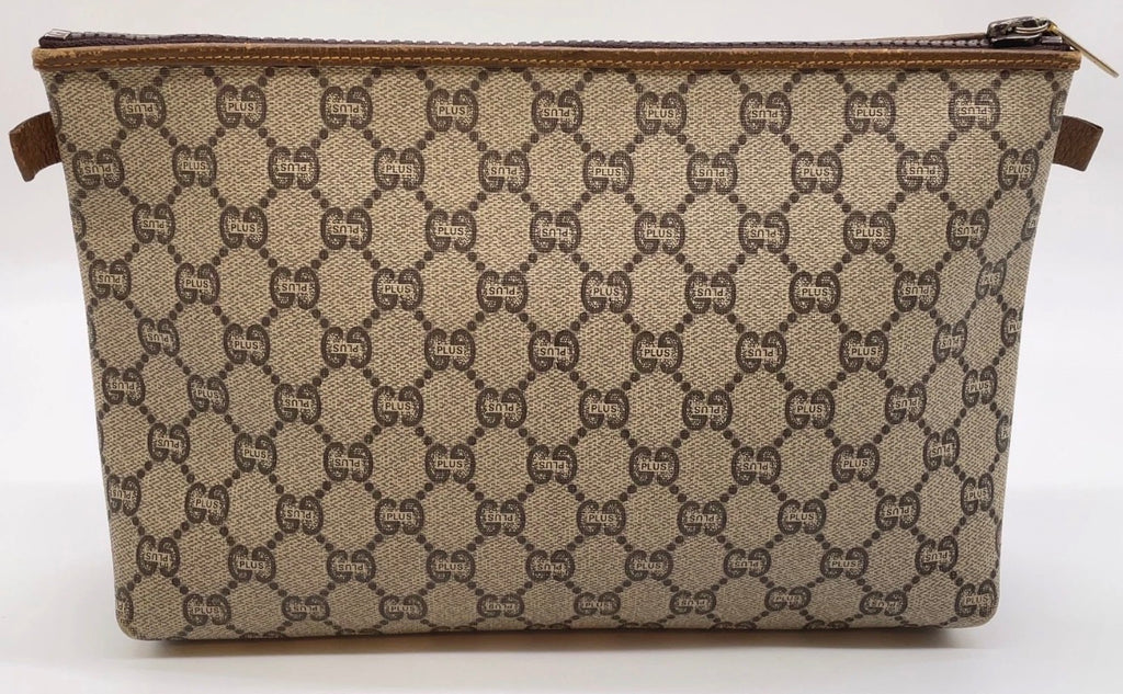 Gucci Plus GG Monogram Large Clutch Pouch