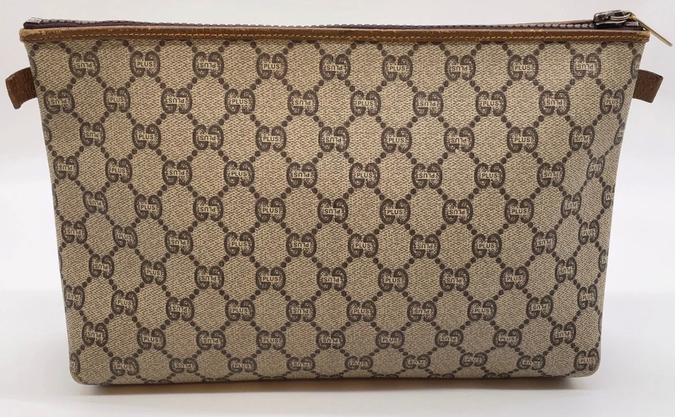 Gucci Plus GG Monogram Large Clutch Pouch