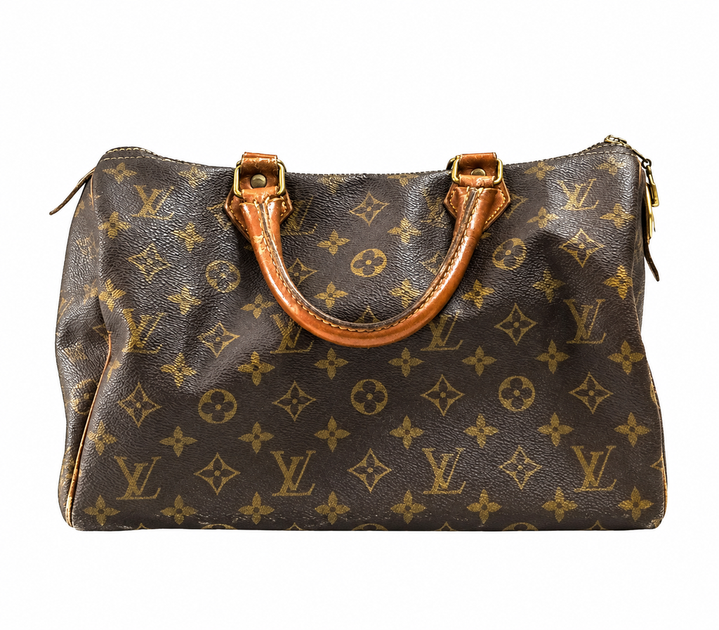 Louis Vuitton Vintage French Company Monogram Speedy 30