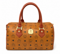 MCM Visetos Boston Bag