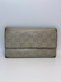 Vintage Gucci GG Monogram Long Wallet