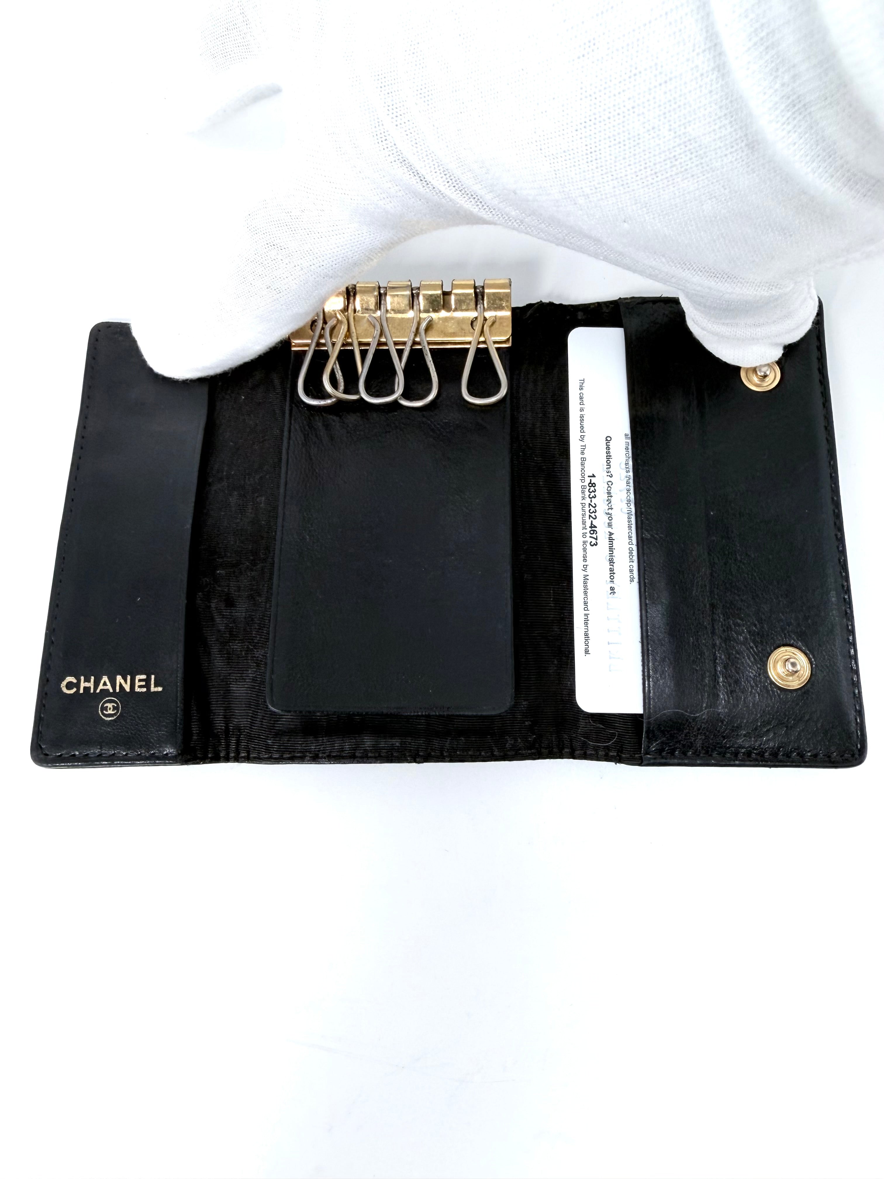 Chanel Card Holder and Key Wallet