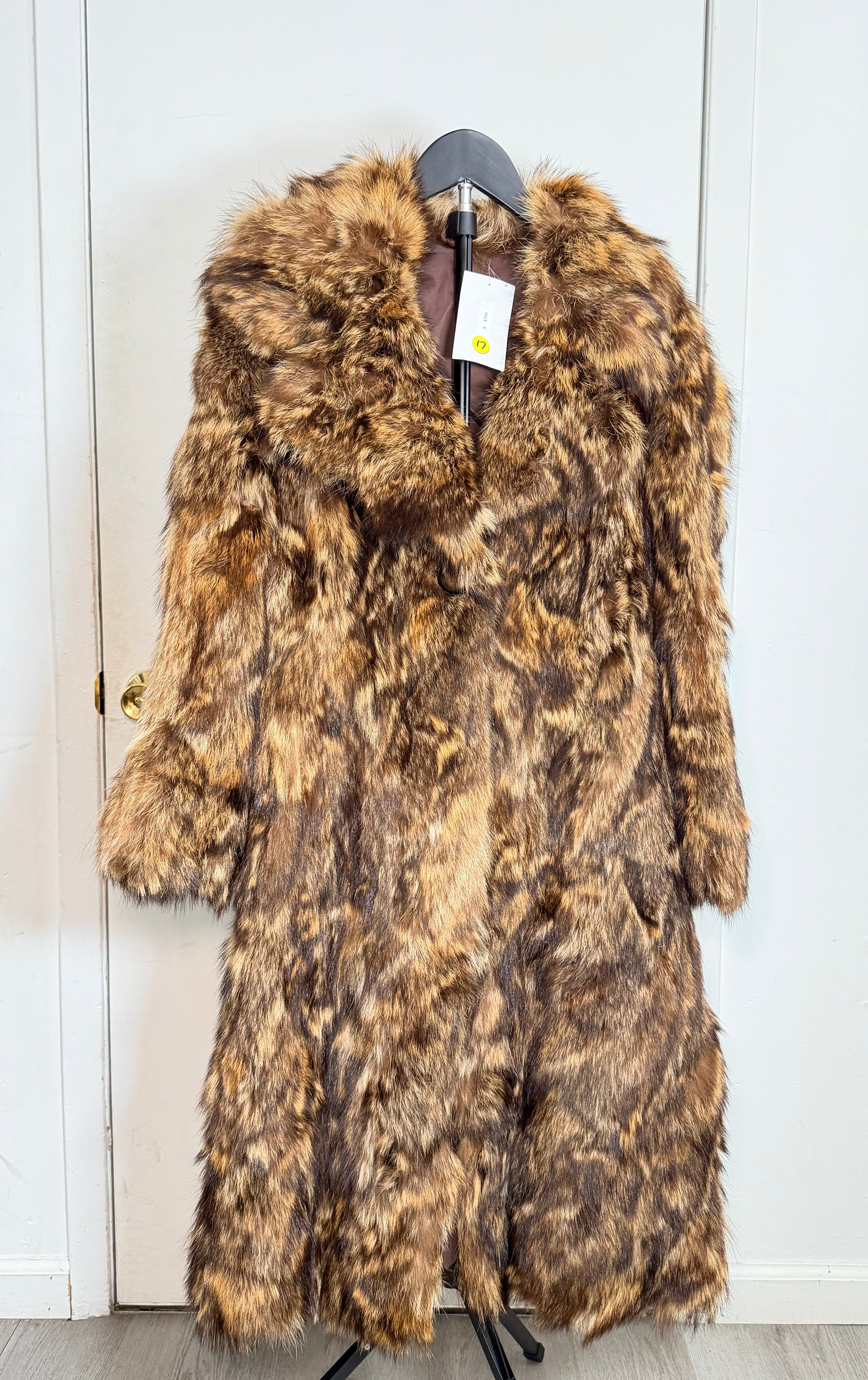 Vintage Bobcat Fur Coat – XS/Small 017