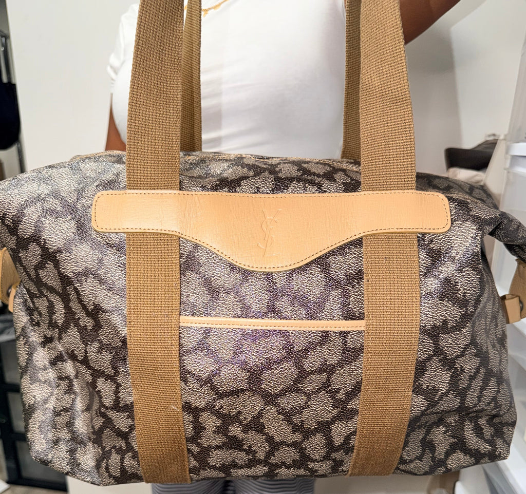 YSL Monogram Duffle / Travel Bag