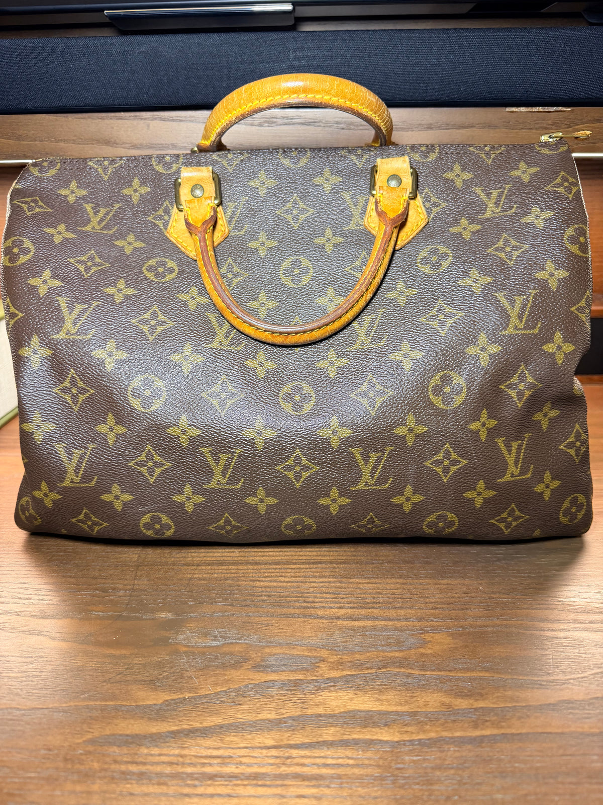 Louis Vuitton Monogram Speedy 35 with Lock