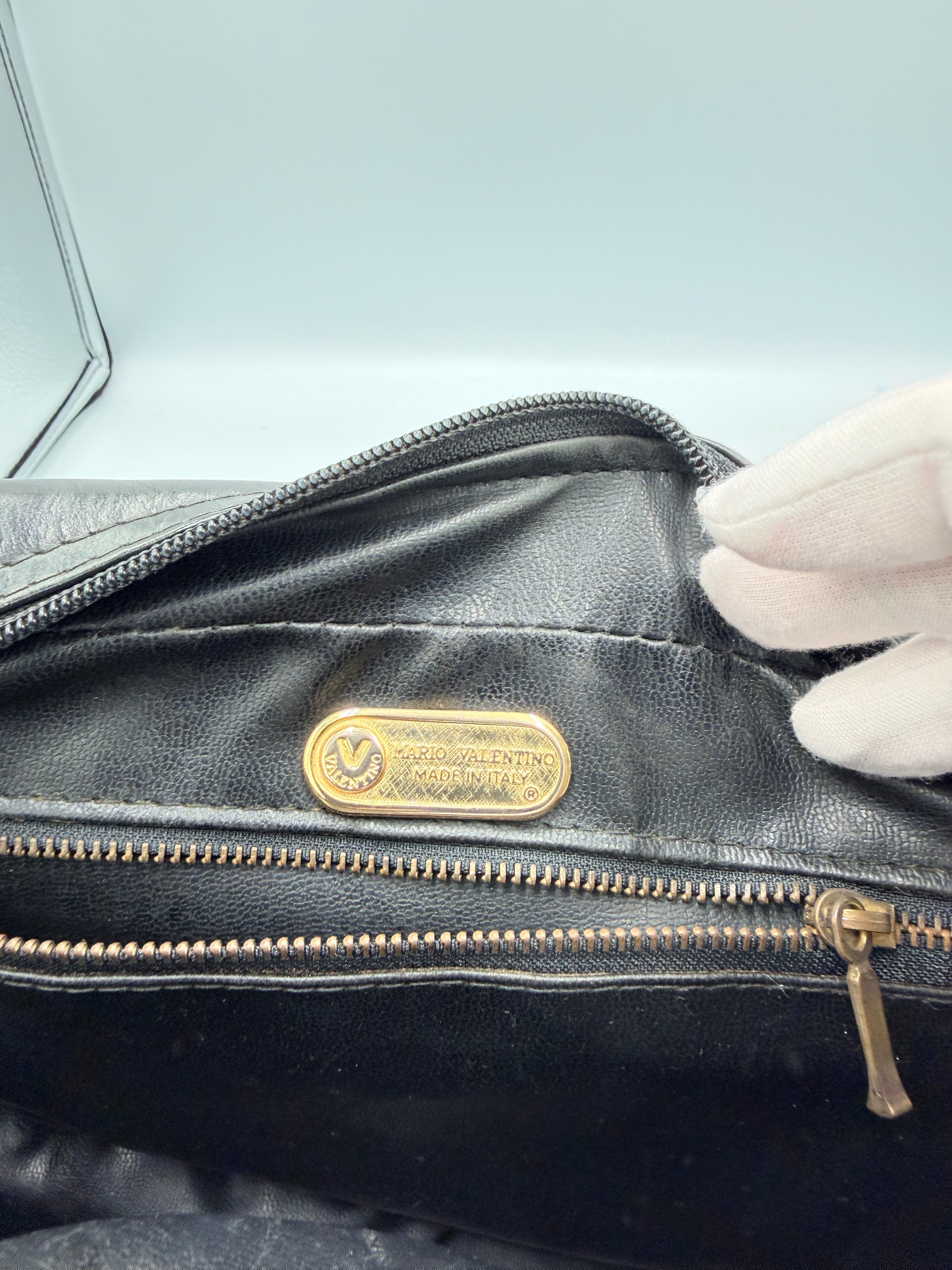Valentino Vintage Monogram Crossbody Bag