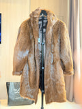 Vintage Nutria Fur Coat – Large - 049