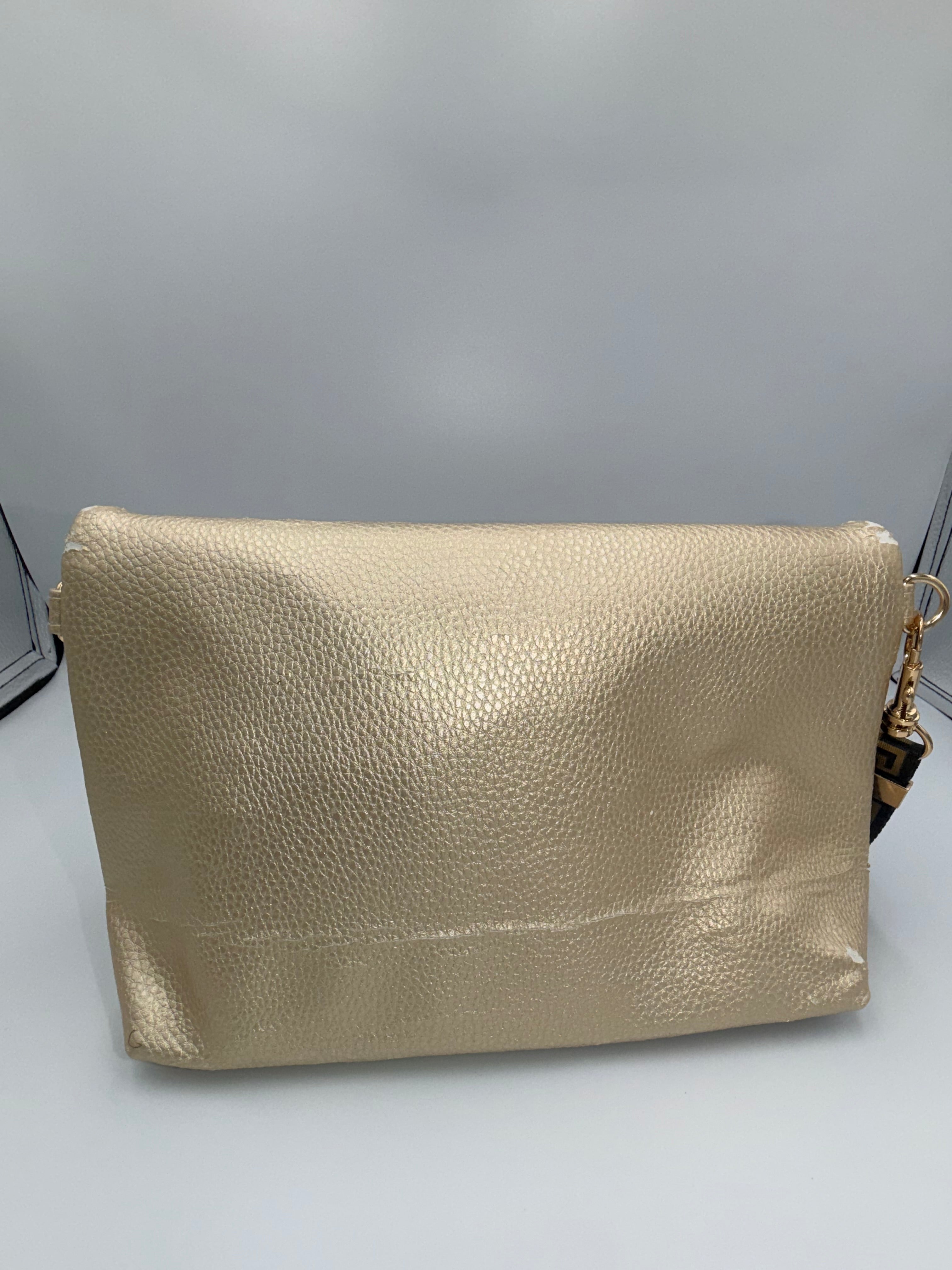 Versace Parfums Crossbody / Clutch Bag – Gold & Black