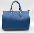 Louis Vuitton Speedy 25 Epi Toledo Blue