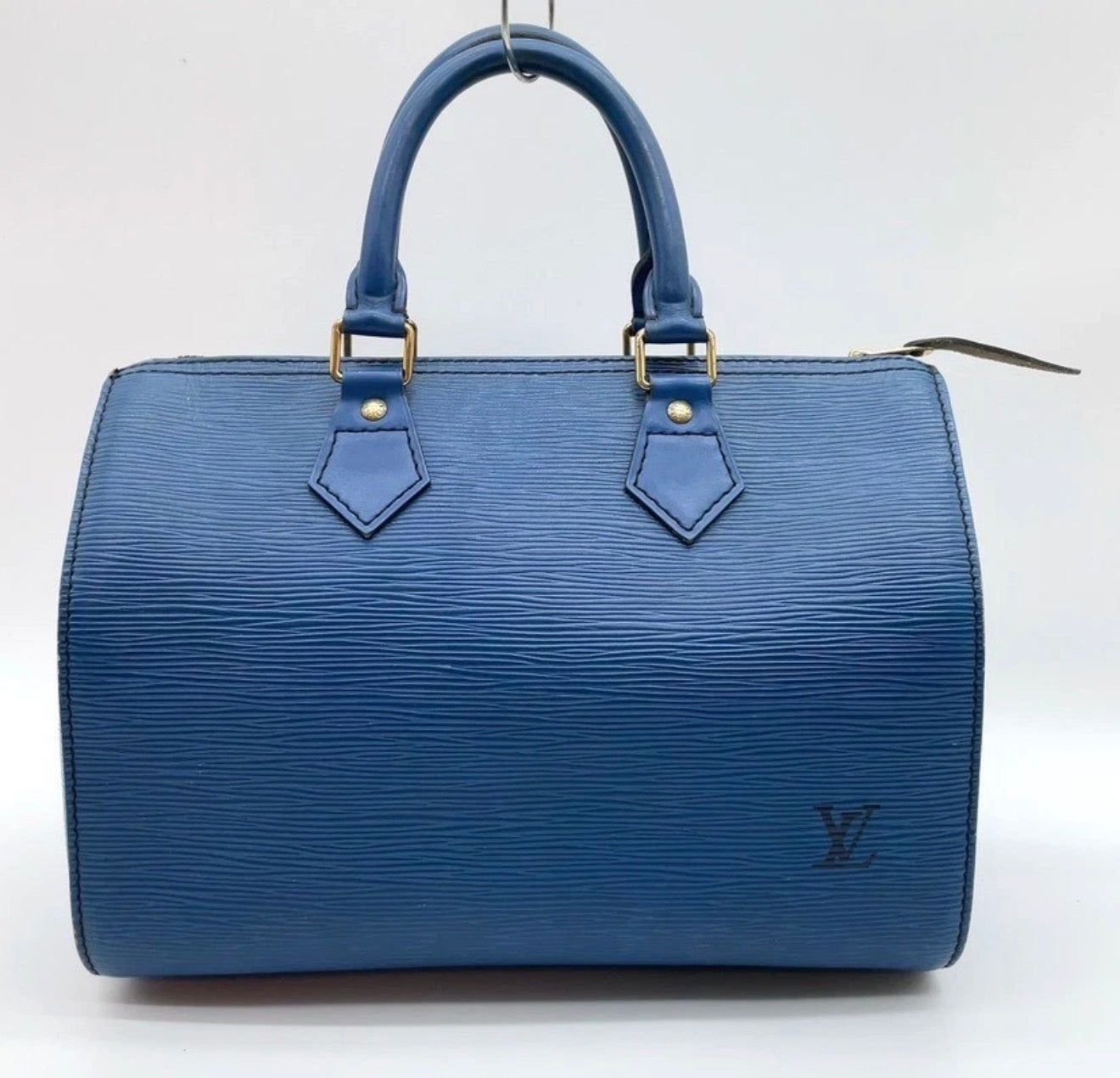 Louis Vuitton Speedy 25 Epi Toledo Blue