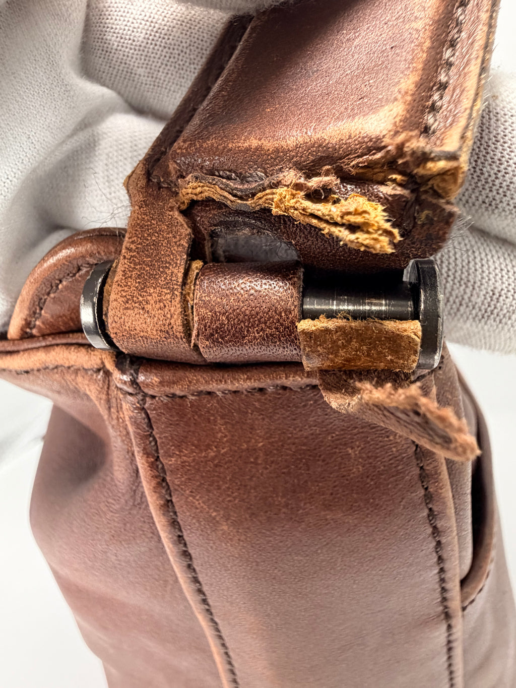 Coach Vintage Leather Shoulder Bag – Brown