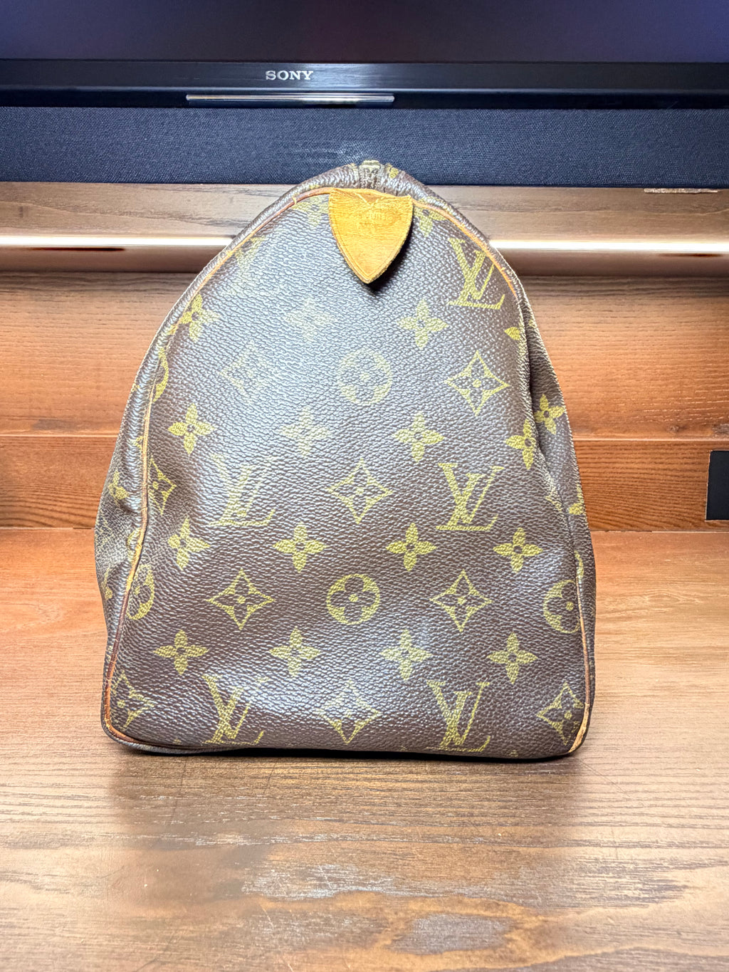 Louis Vuitton Monogram Speedy 30 with Lock and Key