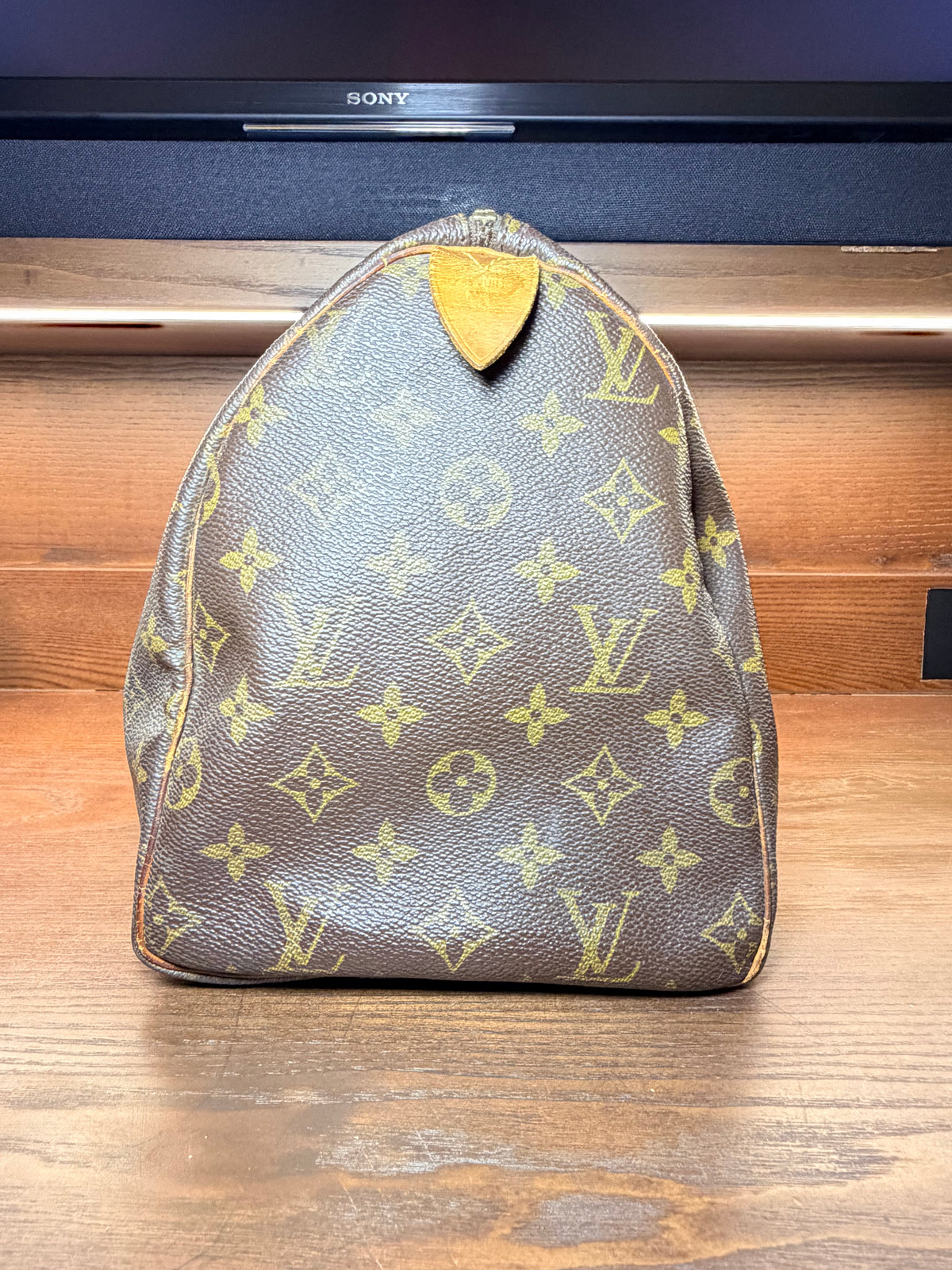 Louis Vuitton Monogram Speedy 30 with Lock and Key