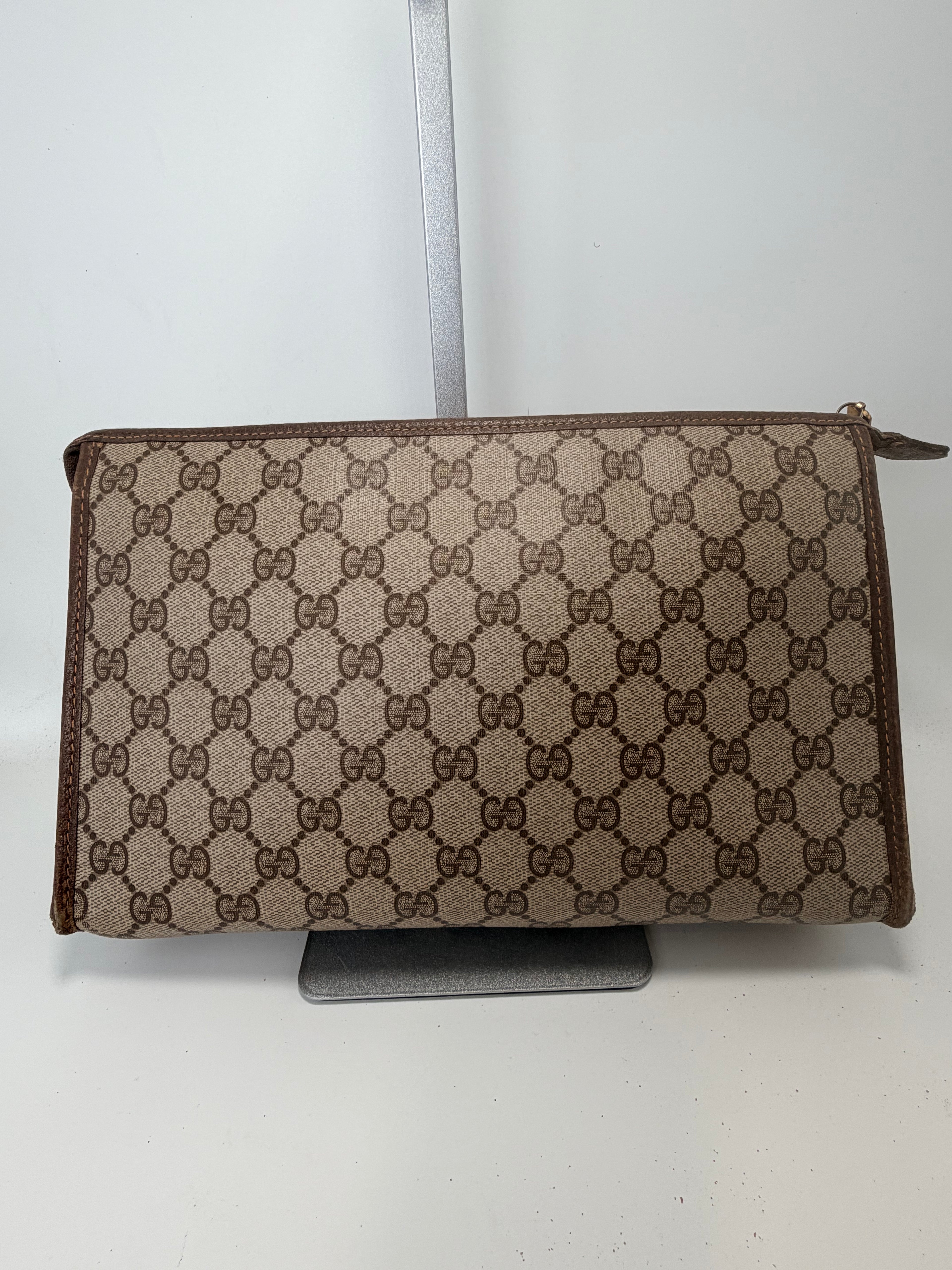 Gucci GG Monogram Portfolio Clutch