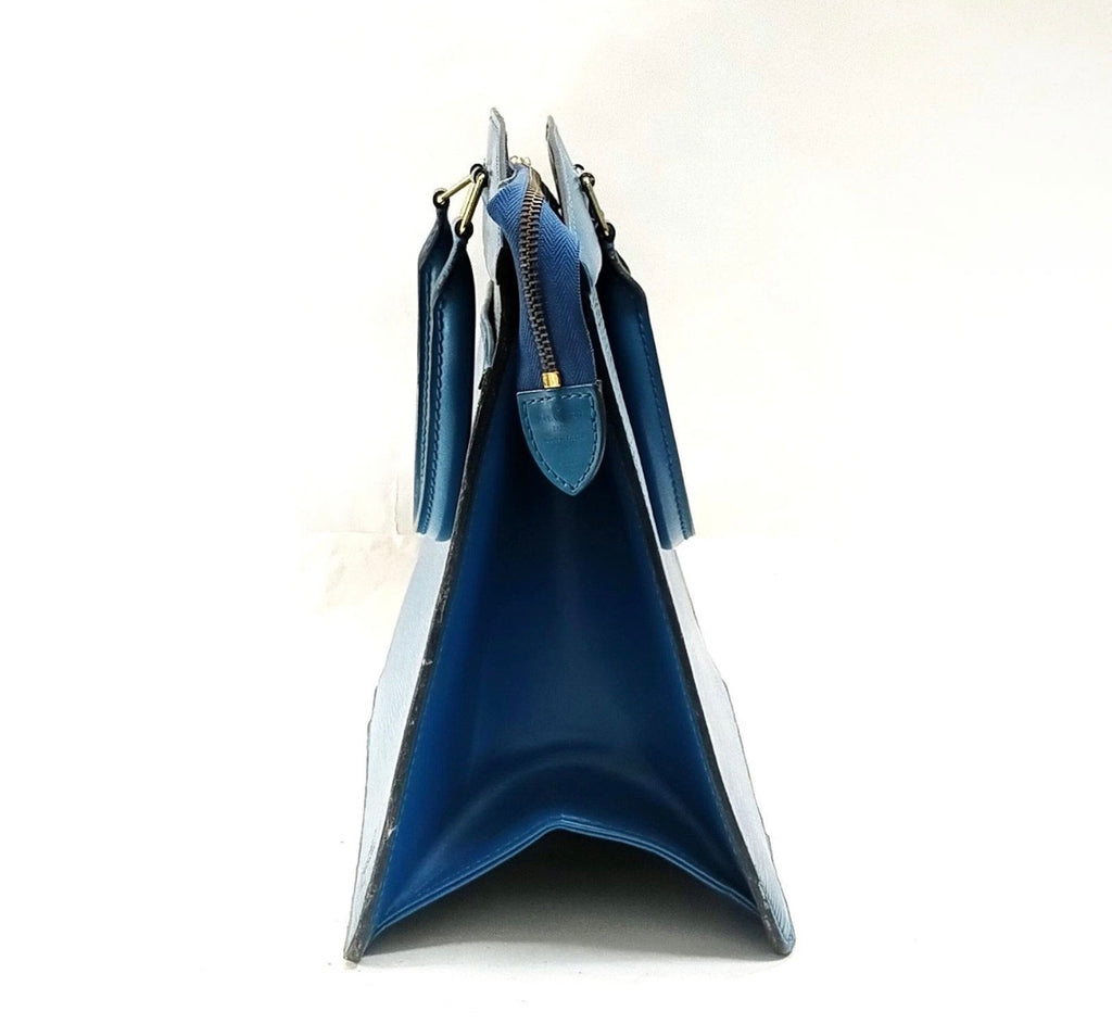 Louis Vuitton Epi Leather Riviera Handbag – Blue