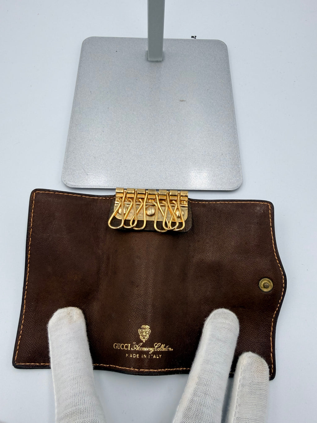 Gucci GG Supreme Web 6-Key Holder