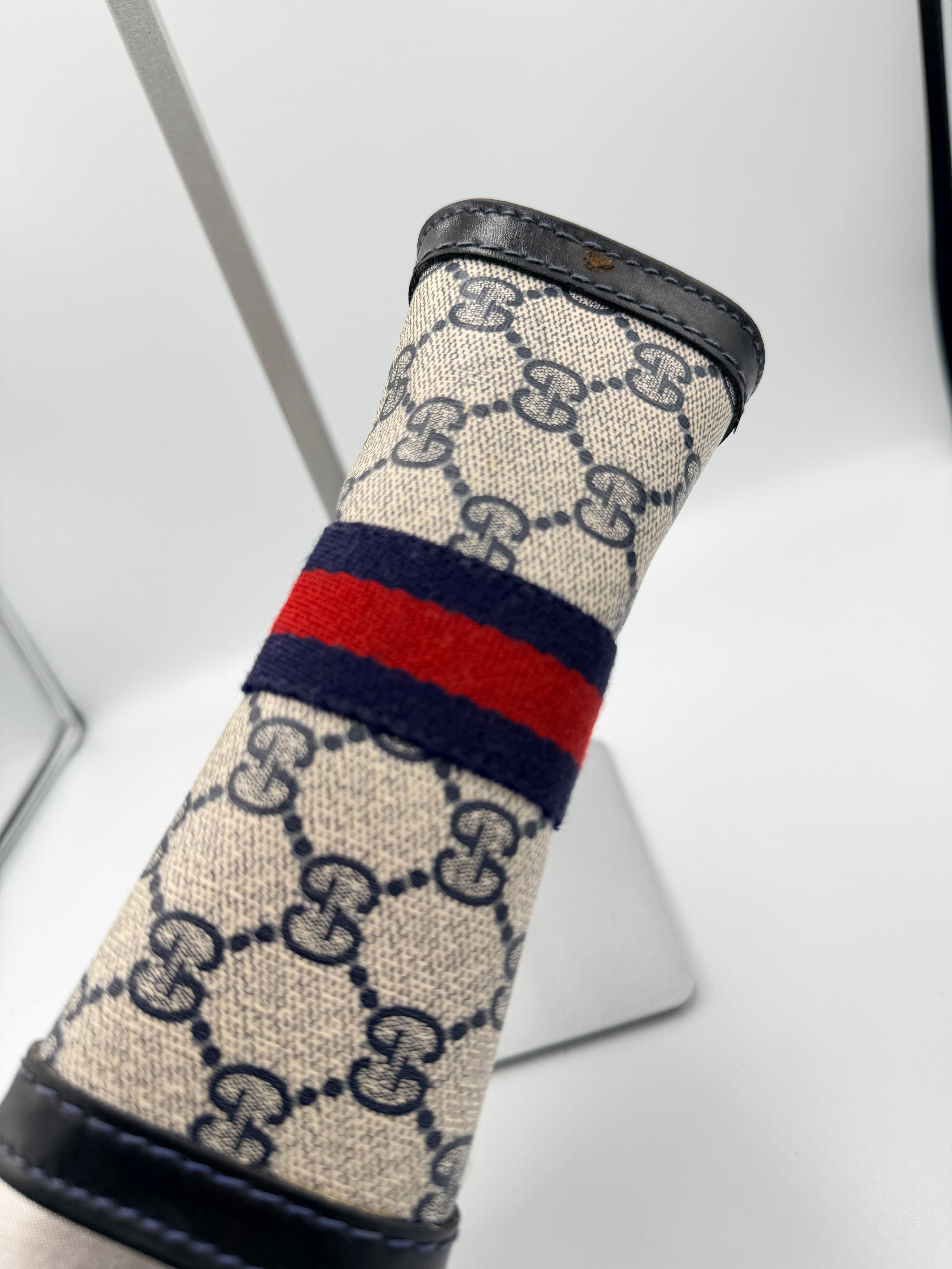 Gucci GG Supreme Web Clutch