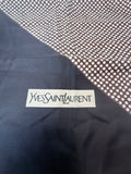 Yves Saint Laurent Silk Scarf – Polka Dot Colorblock