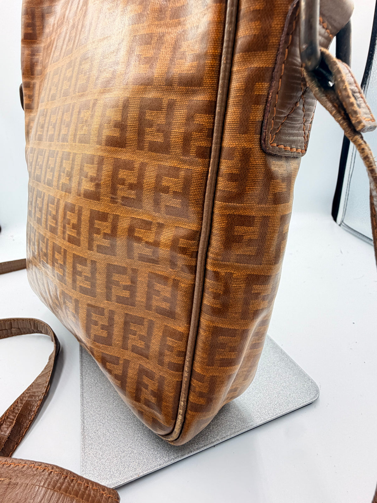 Fendi Zucca FF Crossbody Bag