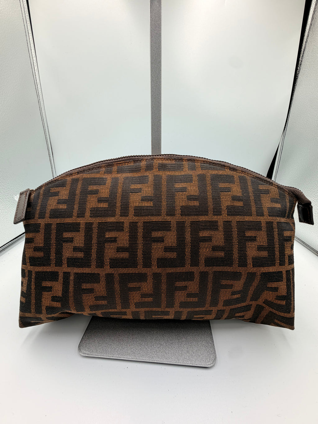 Fendi Zucca FF Monogram Cosmetic Pouch