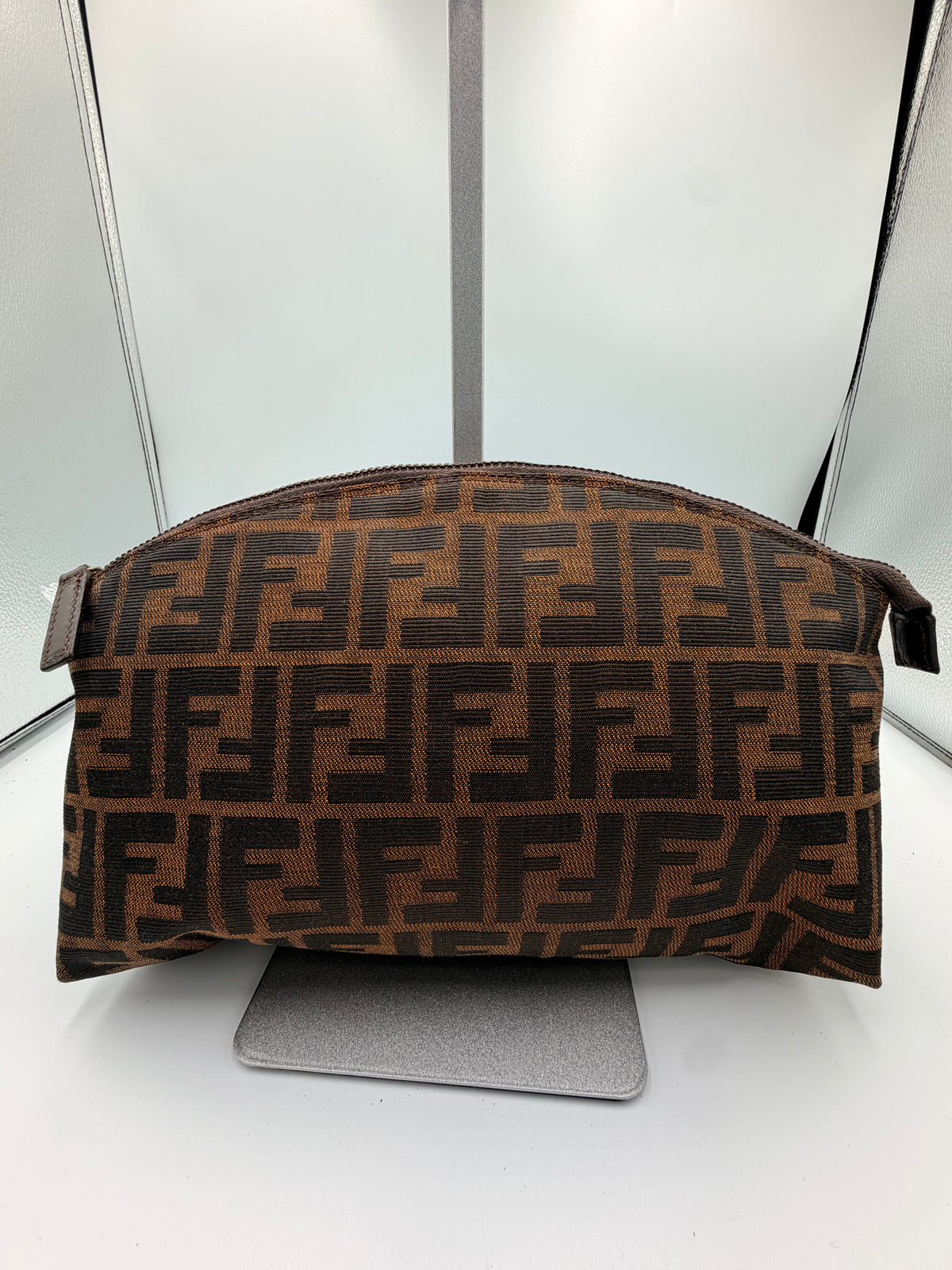 Fendi Zucca FF Monogram Cosmetic Pouch