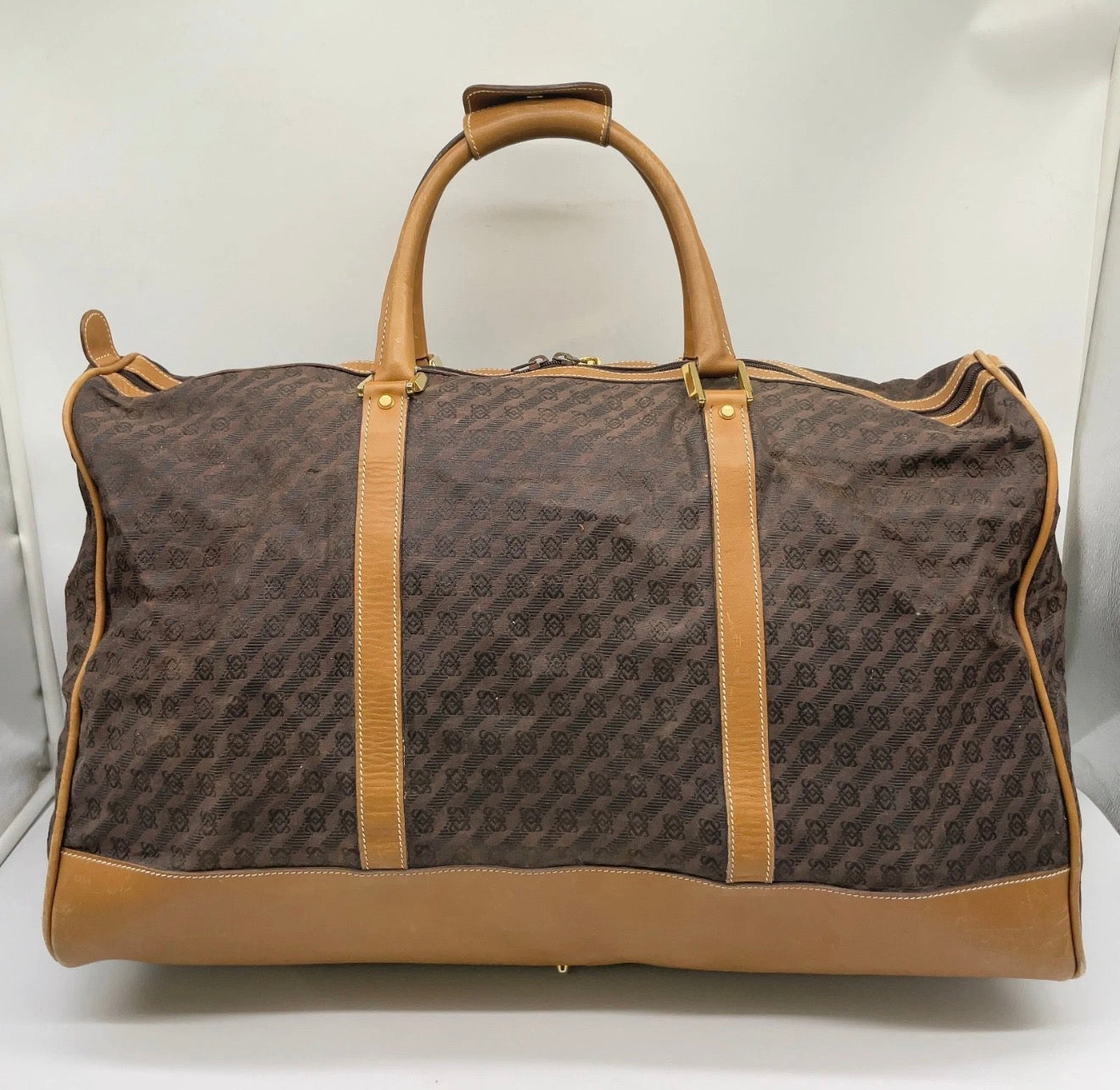 Loewe Anagram Travel Boston Bag with Lock – Large Duffle