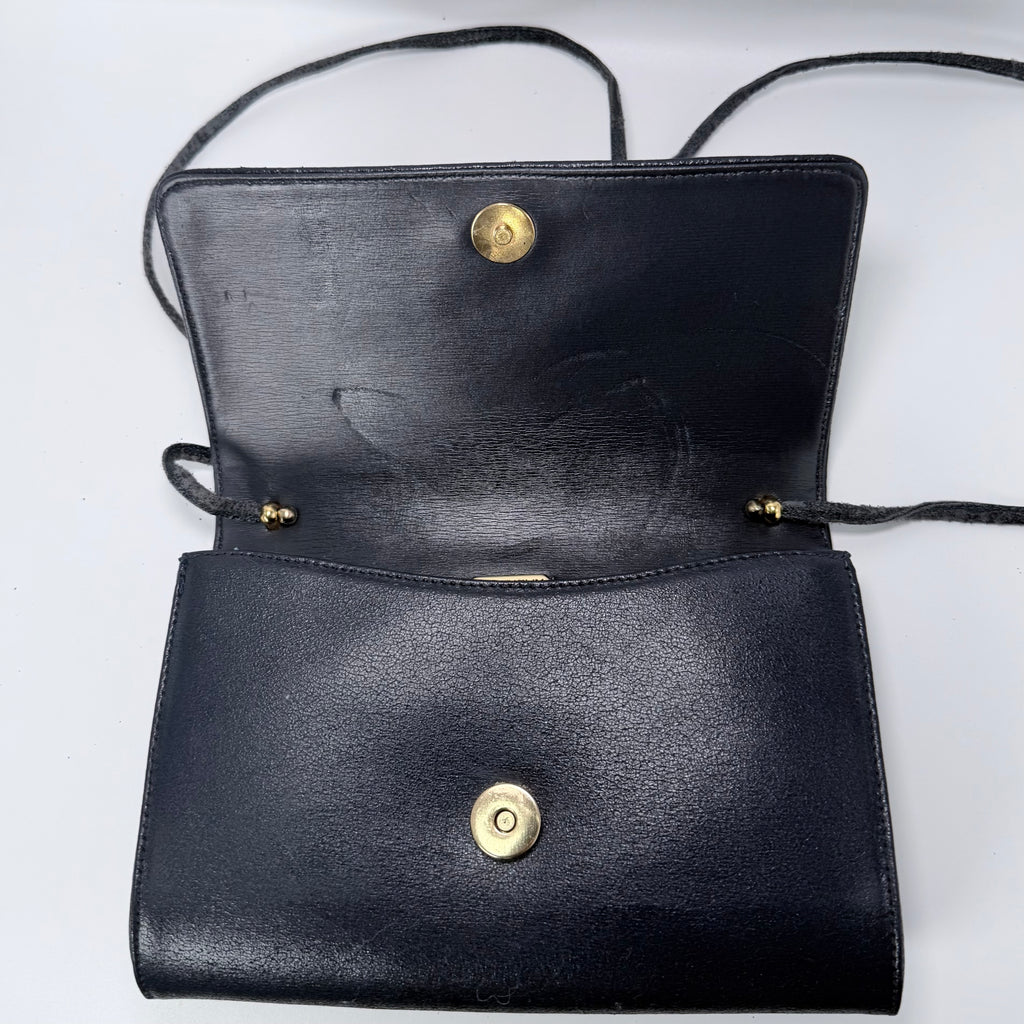 Givenchy Blue Leather Crossbody