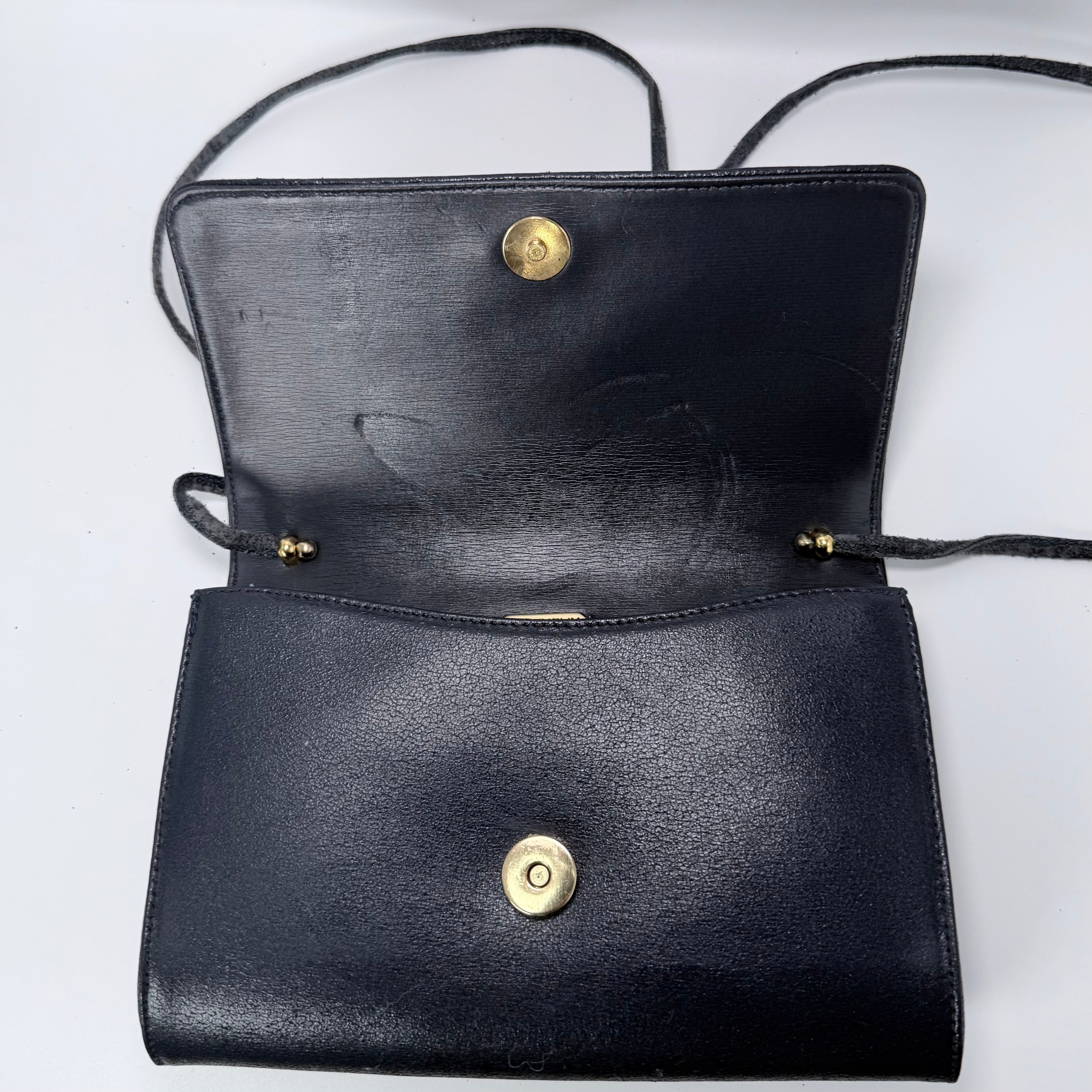 Givenchy Blue Leather Crossbody